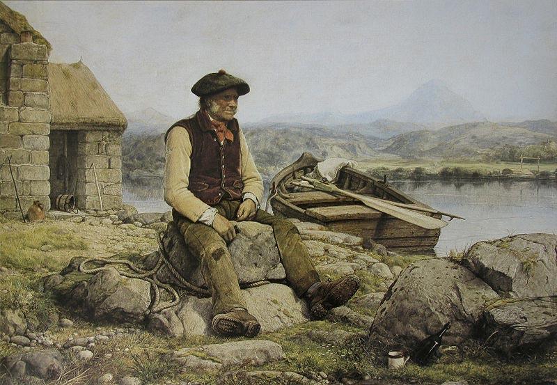 William Dyce The Highland Ferryman oil painting image